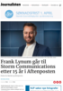 Frank Lynum går til Storm Communications etter 15 år i Aftenposten