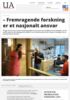 - Fremragende forskning er et nasjonalt ansvar