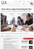 Færre elever valgte fremmedspråk i fjor