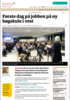 Første dag på jobben på ny høgskule i vest