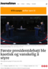 Første presidentdebatt ble kaotisk og vanskelig å styre