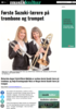 Første Suzuki-lærere på trombone og trompet