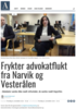 Frykter advokatflukt fra Narvik og Vesterålen