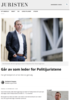 Går av som leder for Politijuristene
