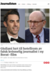 Giuliani lurt til hotellrom av falsk kvinnelig journalist i ny Borat-film