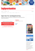Gjør klar for søndagslevering