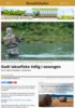 Godt laksefiske tidlig i sesongen