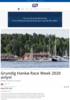 Grundig Hankø Race Week 2020 avlyst