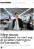 Håper mange redaksjoner tar med seg de positive endringene fra koronatida