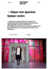 - Håper min åpenhet hjelper andre