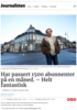 Har passert 1500 abonnenter på én måned. - Helt fantastisk