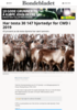 Har testa 30 147 hjortedyr for CWD i 2019