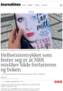 Helhetsinntrykket som fester seg er at NRK misliker både forfatteren og boken