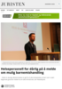 Helsepersonell for dårlig på å melde om mulig barnemishandling