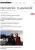 Hjernetrim: 15 spørsmål