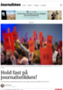 Hold fast på journalistikken!
