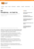 Hongkong - en tapt by