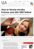 Hun er første norske kvinne som blir IEEE fellow