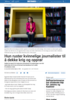 Hun ruster kvinnelige journalister til å dekke krig og opprør
