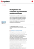 Hurtigtester for rusmidler og tilhørende problemstillinger