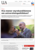 Hva mener styrekandidatene om universitetspolitikken?