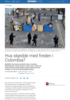 Hva skjedde med freden i Colombia?