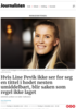 Hvis Line Pevik ikke ser for seg en tittel i hodet nesten umiddelbart, blir saken som regel ikke laget
