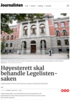 Høyesterett skal behandle Legelisten-saken