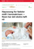 Høysesong for fødsler midt i koronakrisen: - Noen har det ekstra tøft nå