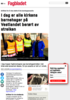 I dag er alle kirkens barnehager på Vestlandet berørt av streiken