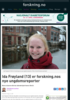 Ida Frøyland (13) er forskning.nos nye ungdomsreporter