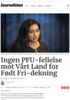 Ingen PFU-fellelse mot Vårt Land for Født Fri-dekning