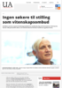 Ingen søkere til stilling som vitenskapsombud