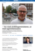 - Inn med utviklingsministeren, ut med egeninteressene