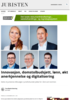 Innovasjon, domstolbudsjett, lønn, økt anerkjennelse og digitalisering