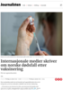 Internasjonale medier skriver om norske dødsfall etter vaksinering