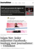 Islam Net-leder målretter Facebook-innlegg mot journalister: - Utilsiktet