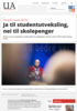 Ja til studentutveksling, nei til skolepenger