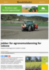 Jobber for agronomutdanning for voksne