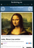 Joda, Mona Lisa smiler