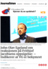 John Olav Egeland om reaksjonen på Frithjof Jacobsens oppsigelse: - Indikerer at VG er bekymret