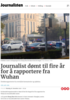 Journalist dømt til fire år for å rapportere fra Wuhan