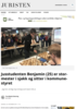 Jusstudenten Benjamin (25) er stormester i sjakk og sitter i kommunestyret