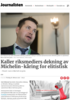 Kaller riksmediers dekning av Michelin-kåring for elitistisk