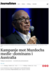 Kampanje mot Murdochs medie-dominans i Australia