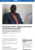 Kampanje setter søkelys på savnet tanzaniansk journalist