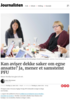 Kan aviser dekke saker om egne ansatte? Ja, mener et samstemt PFU