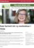 Kate Kartveit blir ny mediedekan i Volda
