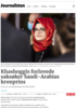 Khashoggis forlovede saksøker Saudi-Arabias kronprins
