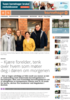 - Kjære forelder, tenk over hvem som møter deg i døren om morgenen